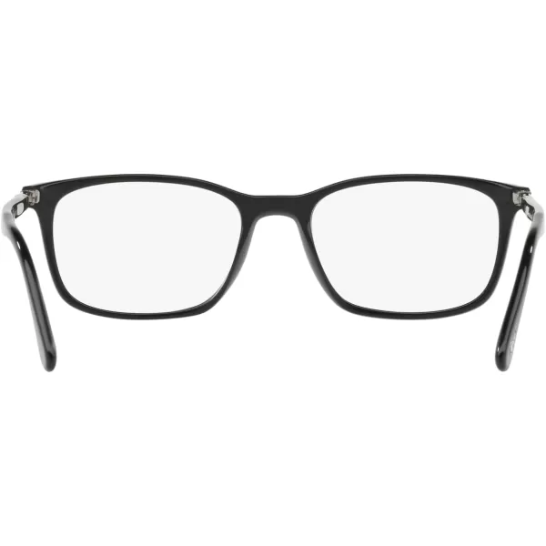 Persol Po3189v Rectangular Prescription Eyewear FramesBlackDemo Lens