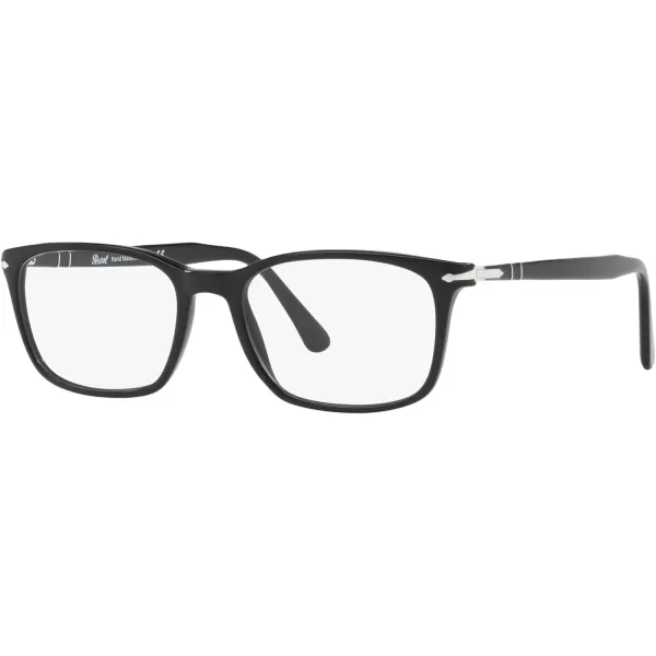 Persol Po3189v Rectangular Prescription Eyewear FramesBlackDemo Lens