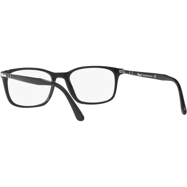 Persol Po3189v Rectangular Prescription Eyewear FramesBlackDemo Lens