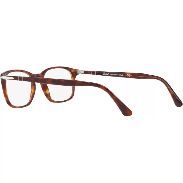 Persol Po3189v Rectangular Prescription Eyewear FramesHavanaDemo Lens