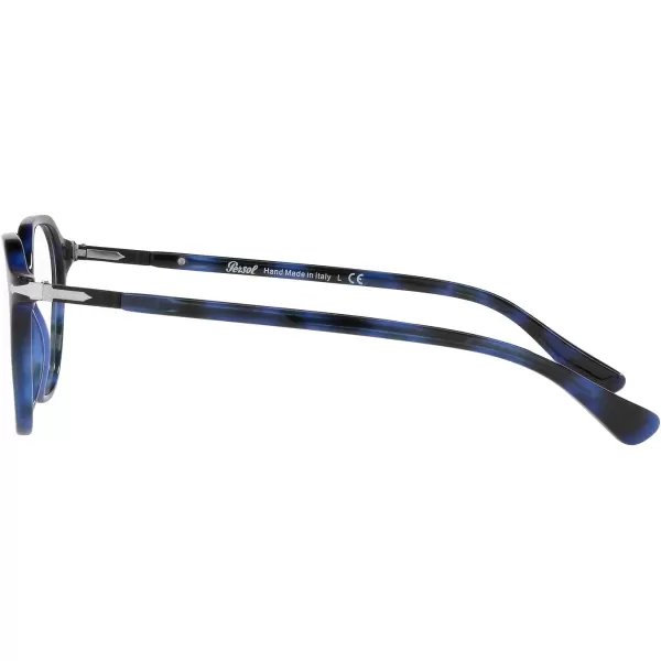 Persol Po3253v Square Prescription Eyewear FramesBlueDemo Lens