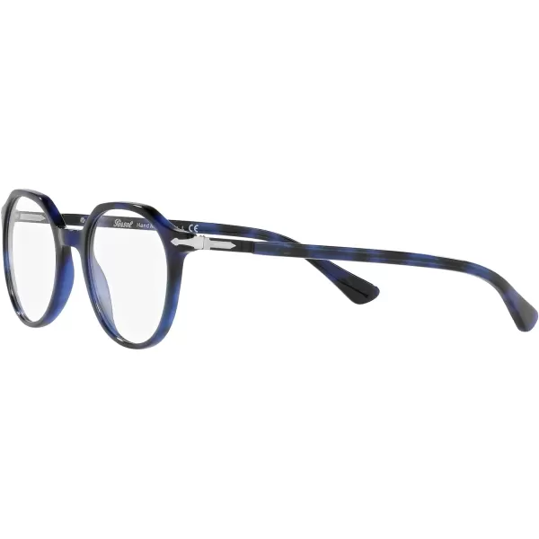 Persol Po3253v Square Prescription Eyewear FramesBlueDemo Lens