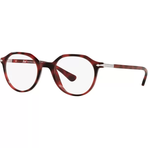 Persol Po3253v Square Prescription Eyewear FramesRedDemo Lens