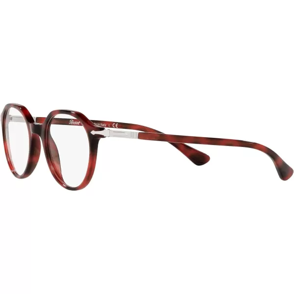 Persol Po3253v Square Prescription Eyewear FramesRedDemo Lens