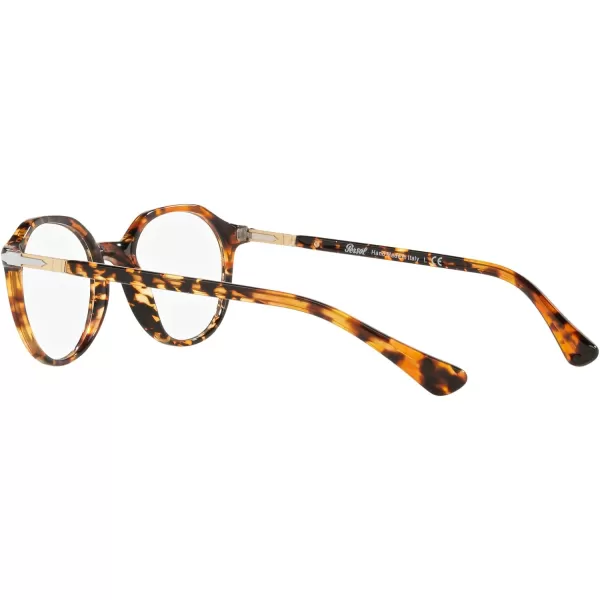 Persol Po3253v Square Prescription Eyewear FramesTortoise BrownDemo Lens