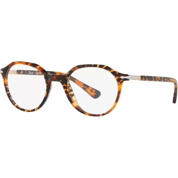 Persol Po3253v Square Prescription Eyewear FramesTortoise BrownDemo Lens