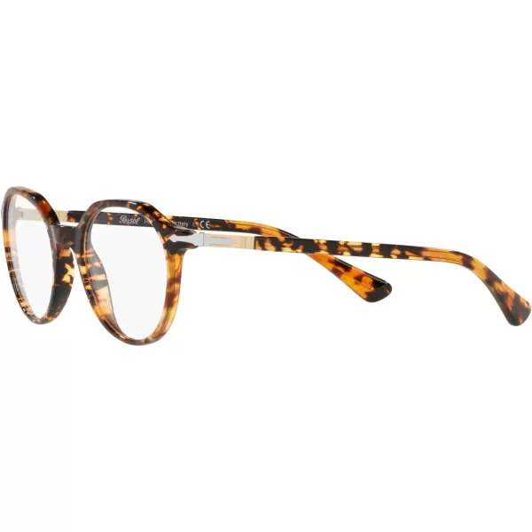 Persol Po3253v Square Prescription Eyewear FramesTortoise BrownDemo Lens