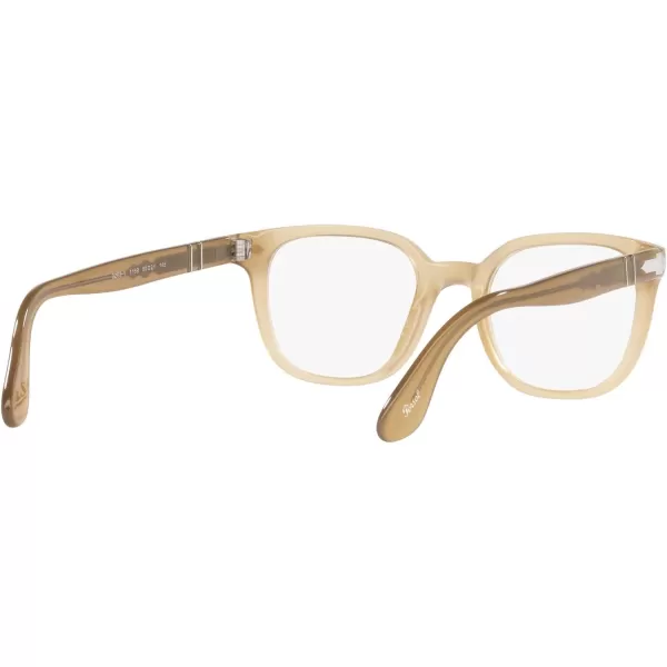 Persol Po3263v Square Prescription Eyewear FramesBeige OpalDemo Lens