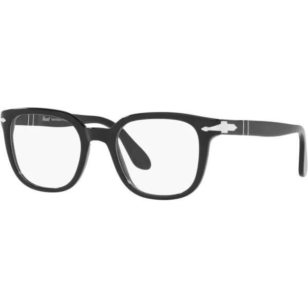 Persol Po3263v Square Prescription Eyewear FramesBlackDemo Lens