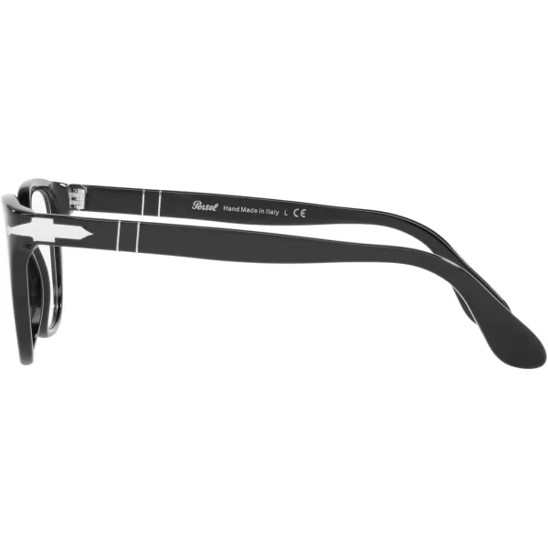 Persol Po3263v Square Prescription Eyewear FramesBlackDemo Lens