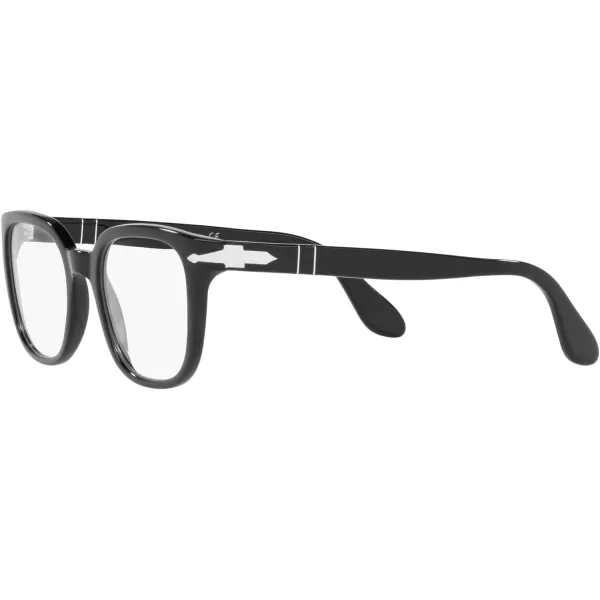 Persol Po3263v Square Prescription Eyewear FramesBlackDemo Lens