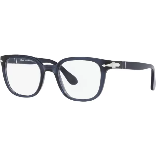 Persol Po3263v Square Prescription Eyewear FramesCobaltoDemo Lens