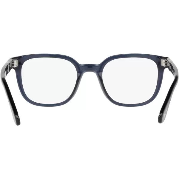 Persol Po3263v Square Prescription Eyewear FramesCobaltoDemo Lens