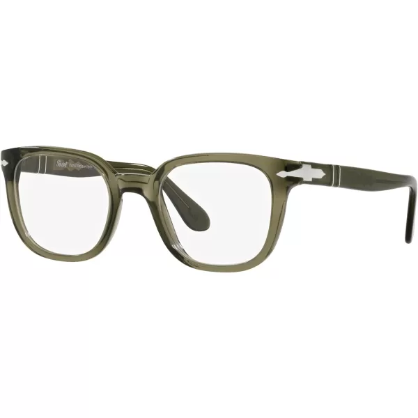 Persol Po3263v Square Prescription Eyewear FramesGreyDemo Lens