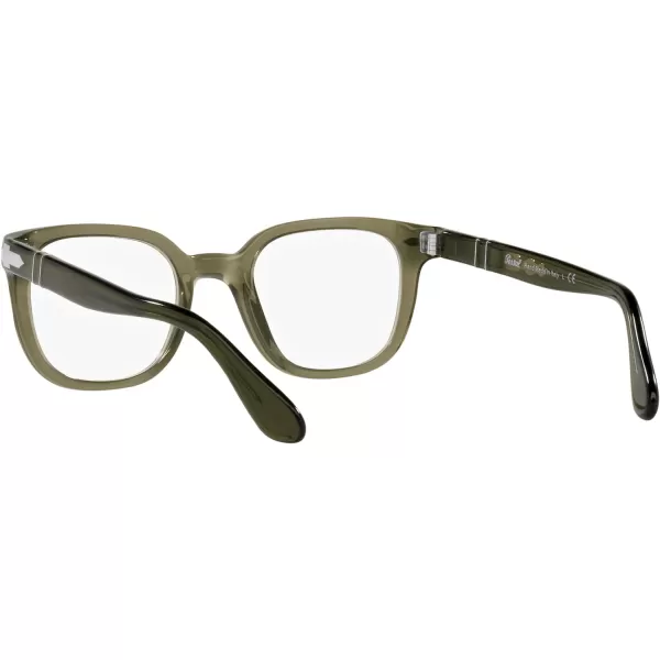 Persol Po3263v Square Prescription Eyewear FramesGreyDemo Lens