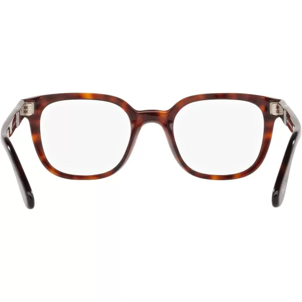 Persol Po3263v Square Prescription Eyewear FramesHavanaDemo Lens