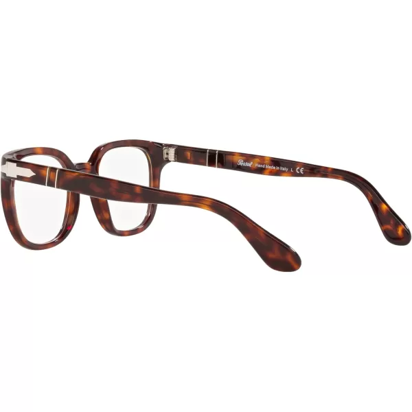 Persol Po3263v Square Prescription Eyewear FramesHavanaDemo Lens