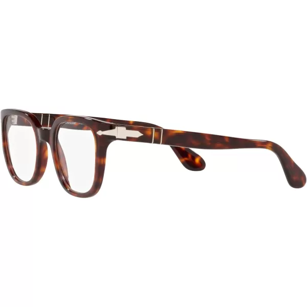 Persol Po3263v Square Prescription Eyewear FramesHavanaDemo Lens