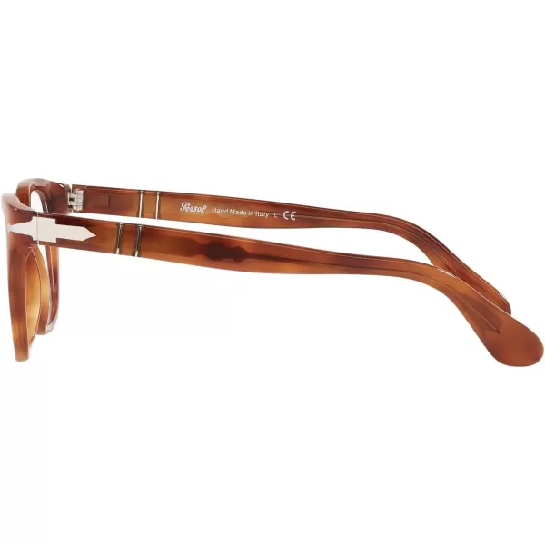 Persol Po3263v Square Prescription Eyewear FramesTerra Di SienaDemo Lens