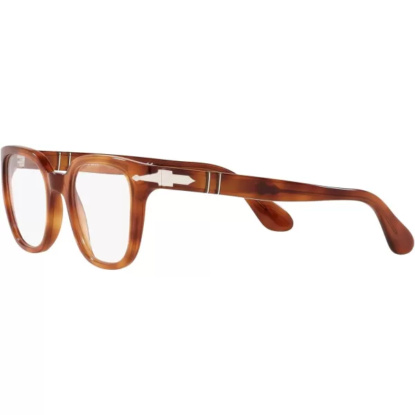 Persol Po3263v Square Prescription Eyewear FramesTerra Di SienaDemo Lens