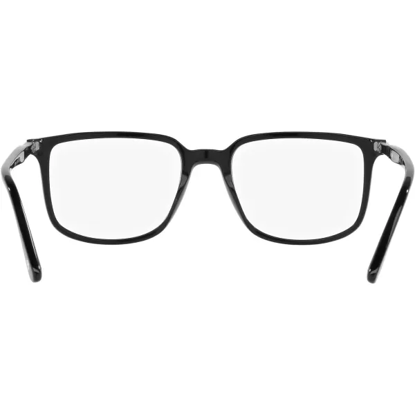 Persol Po3275v Rectangular Prescription Eyewear FramesBlackDemo Lens