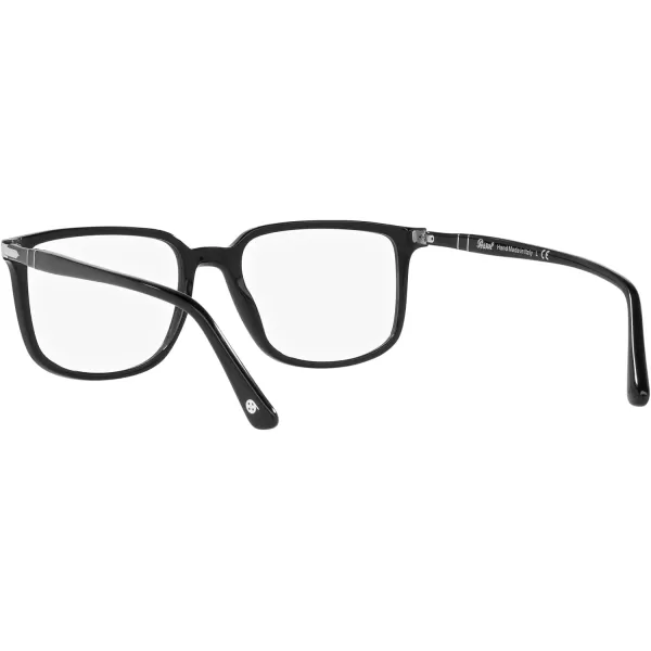 Persol Po3275v Rectangular Prescription Eyewear FramesBlackDemo Lens