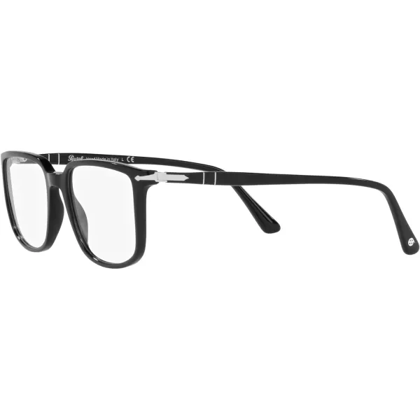 Persol Po3275v Rectangular Prescription Eyewear FramesBlackDemo Lens