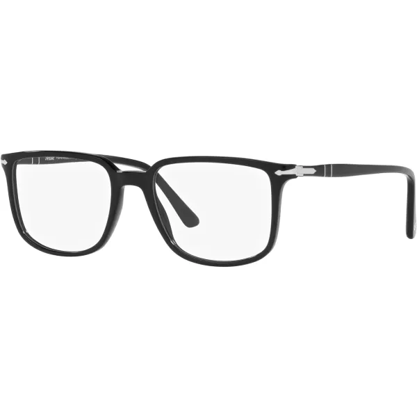 Persol Po3275v Rectangular Prescription Eyewear FramesBlackDemo Lens