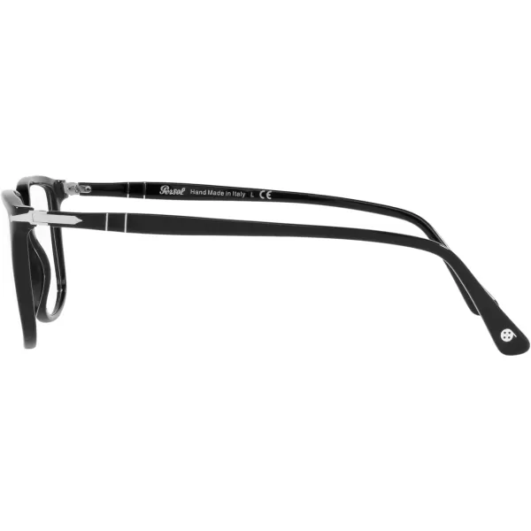 Persol Po3275v Rectangular Prescription Eyewear FramesBlackDemo Lens