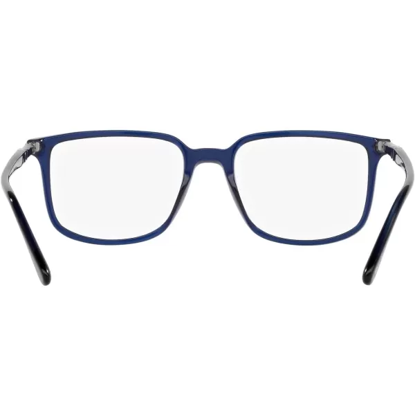 Persol Po3275v Rectangular Prescription Eyewear FramesCobaltoDemo Lens