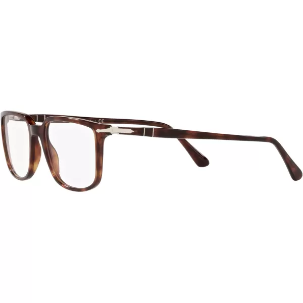 Persol Po3275v Rectangular Prescription Eyewear FramesHavanaDemo Lens