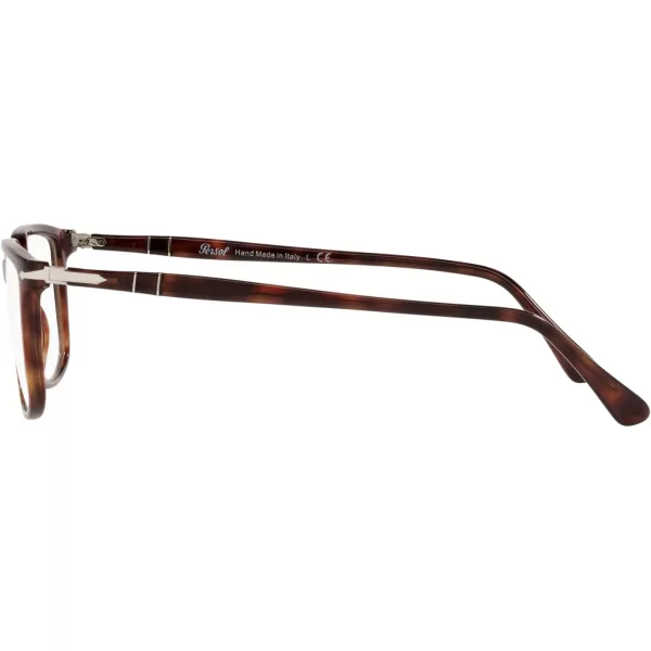 Persol Po3275v Rectangular Prescription Eyewear FramesHavanaDemo Lens