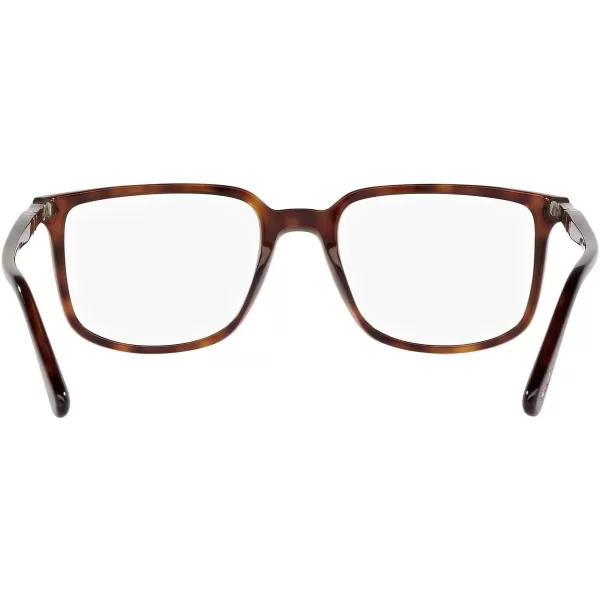 Persol Po3275v Rectangular Prescription Eyewear FramesHavanaDemo Lens