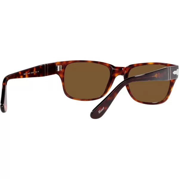 Persol Po3288s Rectangular SunglassesHavanaBrown Polarized