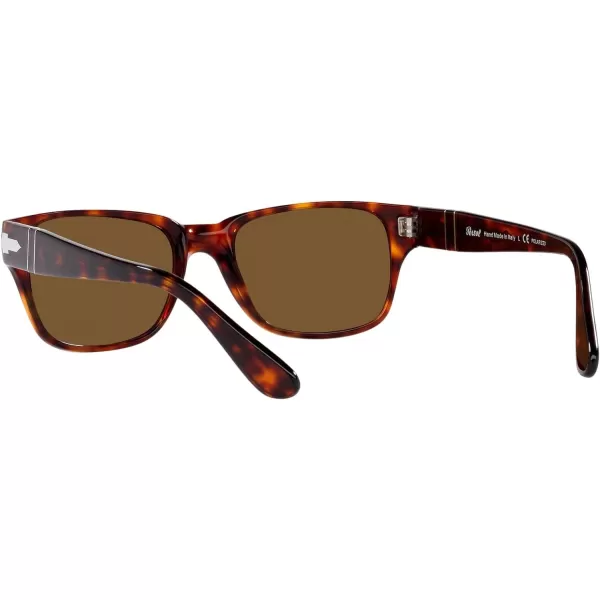 Persol Po3288s Rectangular SunglassesHavanaBrown Polarized