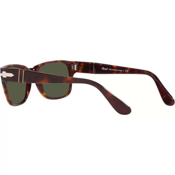 Persol Po3288s Rectangular SunglassesHavanaGreen