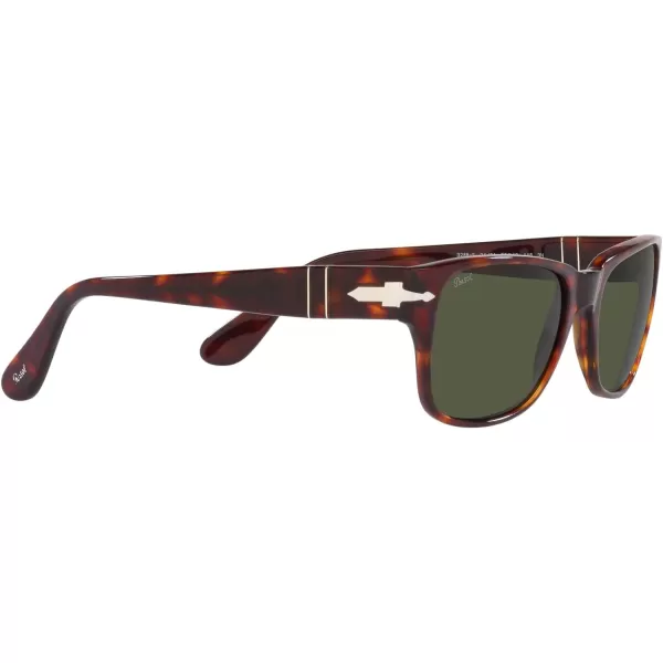 Persol Po3288s Rectangular SunglassesHavanaGreen