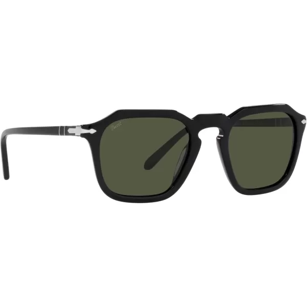 Persol Po3292s Square SunglassesBlackGreen