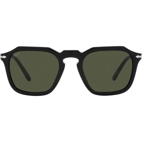 Persol Po3292s Square SunglassesBlackGreen