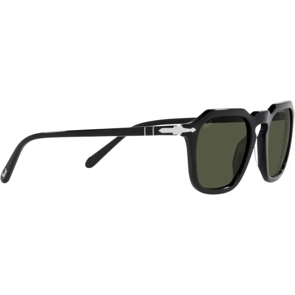 Persol Po3292s Square SunglassesBlackGreen