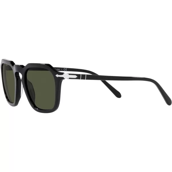 Persol Po3292s Square SunglassesBlackGreen