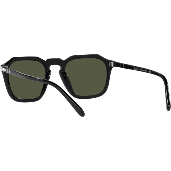 Persol Po3292s Square SunglassesBlackGreen