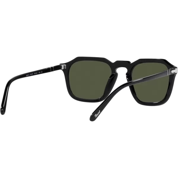 Persol Po3292s Square SunglassesBlackGreen