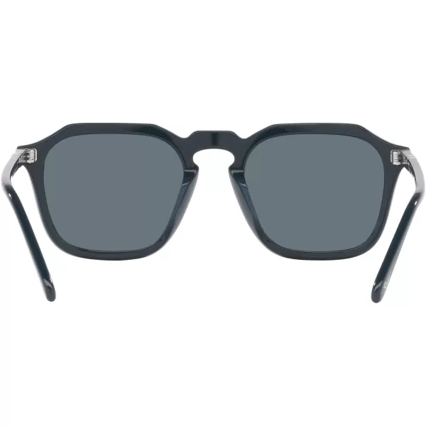 Persol Po3292s Square SunglassesDusty BlueDark Blue Polarized