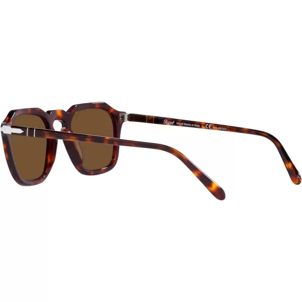 Persol Po3292s Square SunglassesHavanaBrown Polarized