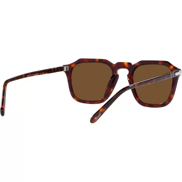 Persol Po3292s Square SunglassesHavanaBrown Polarized