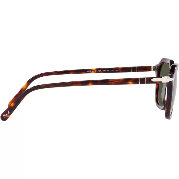 Persol Po3292s Square SunglassesHavanaGreen