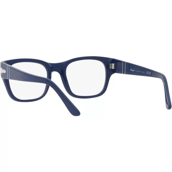 Persol Po3297v Rectangular Prescription Eyewear FramesBlueDemo Lens