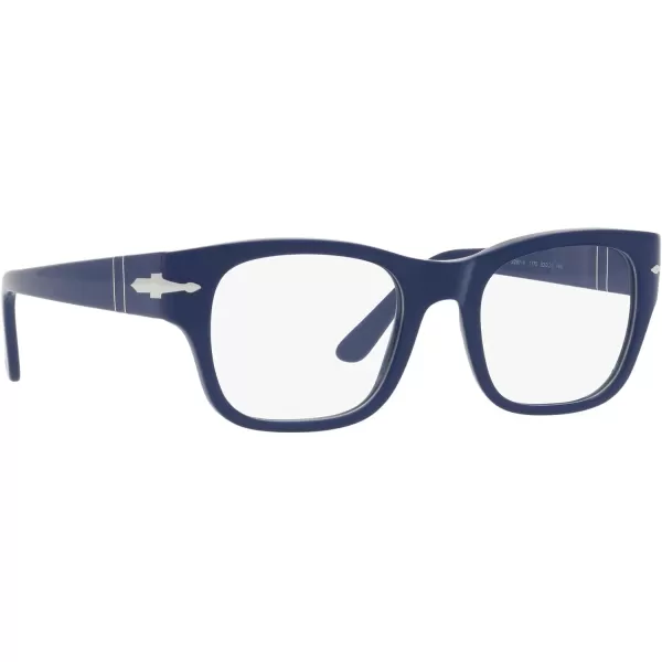 Persol Po3297v Rectangular Prescription Eyewear FramesBlueDemo Lens