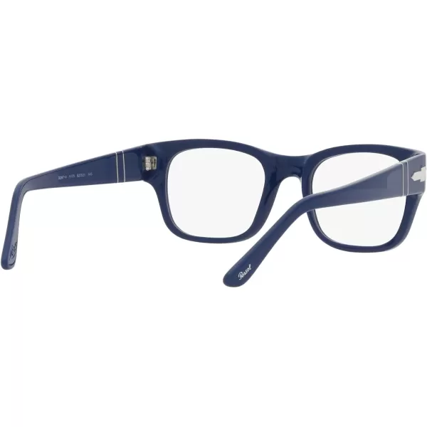 Persol Po3297v Rectangular Prescription Eyewear FramesBlueDemo Lens